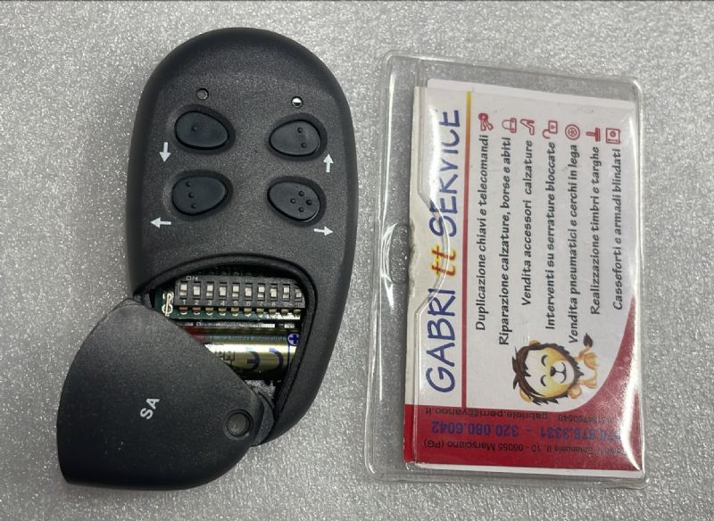 SAREL Radiocomando Dip Switch 433.92 passerella 4 MOVIMENTI idraulica navale